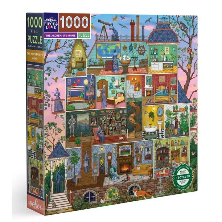 Eeboo 1000 Pc Puzzle - Alchemists Home
