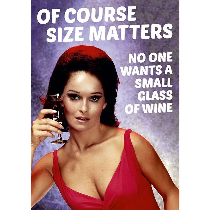 Card - Of Course Size Matters