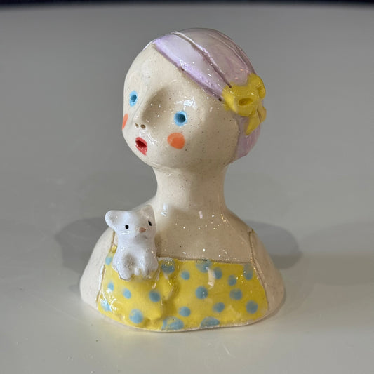 Mini Gloss Lilac Hair Girl