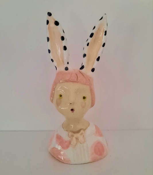 Mini Gloss Polka Dot Bunny Girl