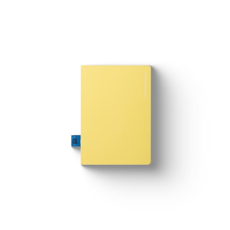 Any Day Now - Sketchbook - A6 - Yellow