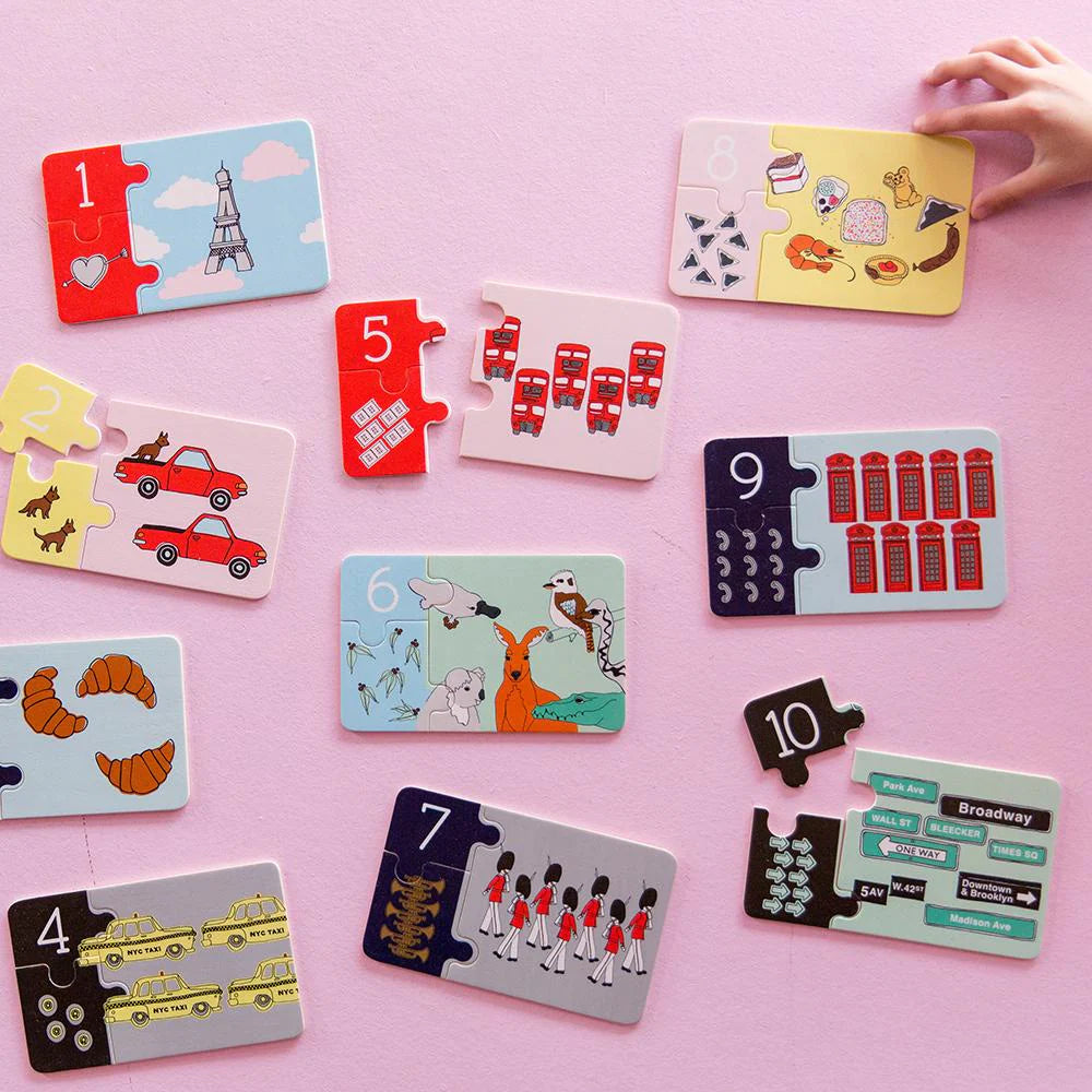 Iconic Counting Jigsaw