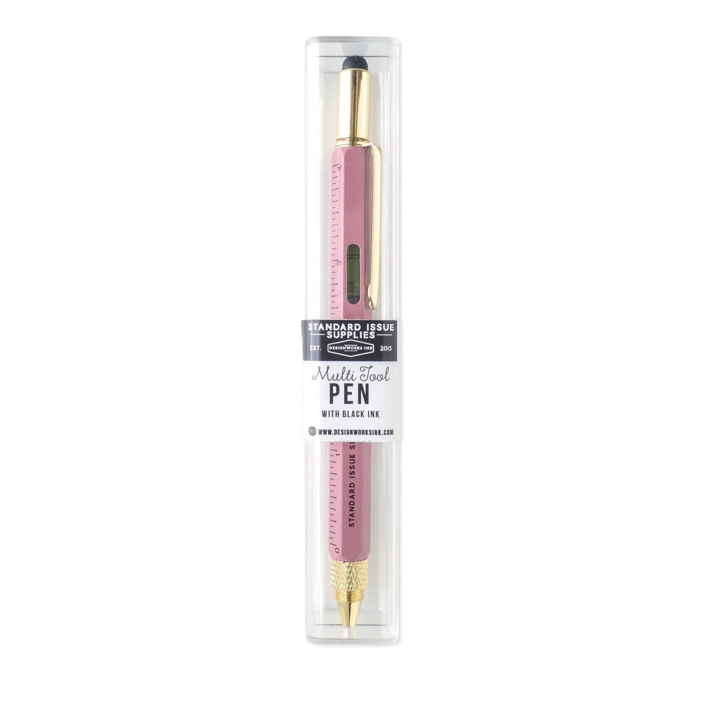 Pink 6-in-1 Multi-Tool Pen
