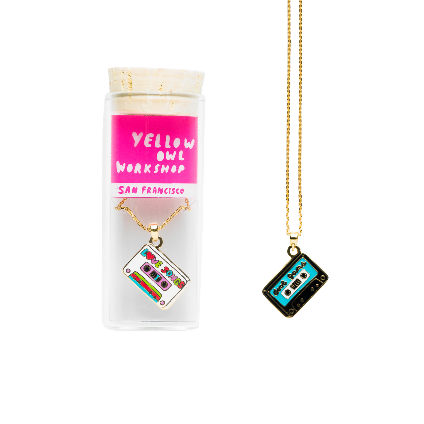 Cool Jams/Love Songs 2-Sided Pendant
