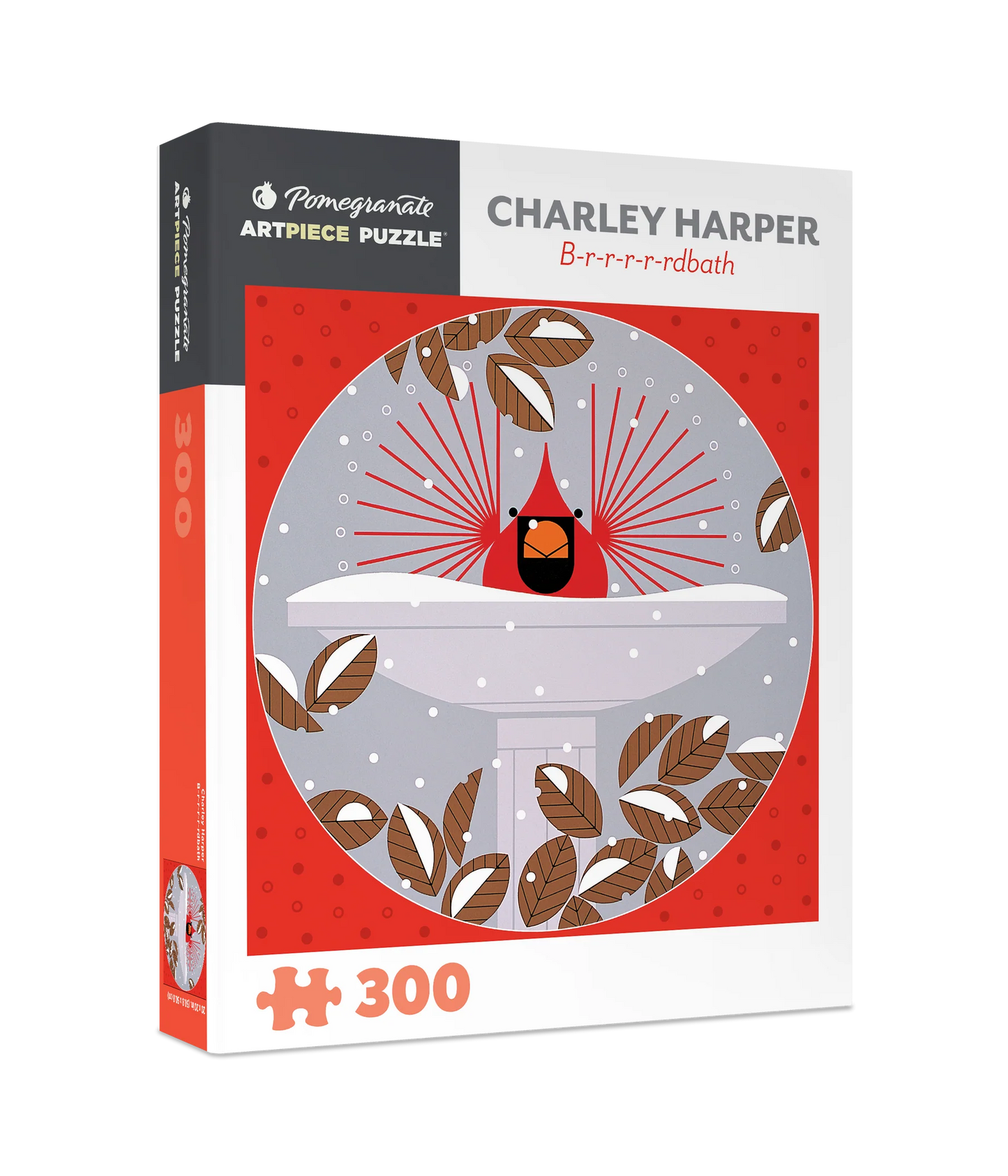 300-Piece Puzzle-Charley Harper: B-R-R-R-R-Rdbath