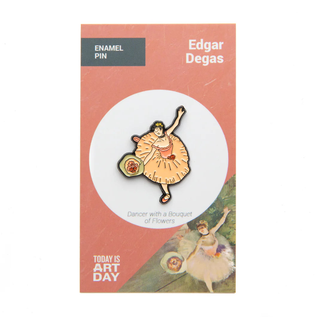 Enamel Pin-Dancer with a Bouquet