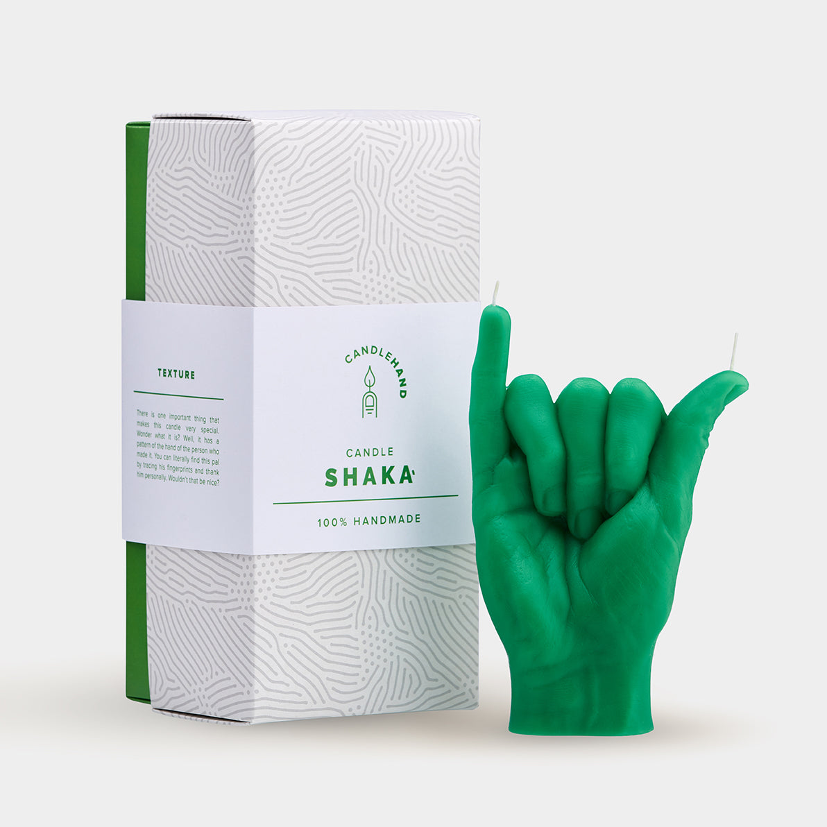 "Shaka" Hand Gesture Candle