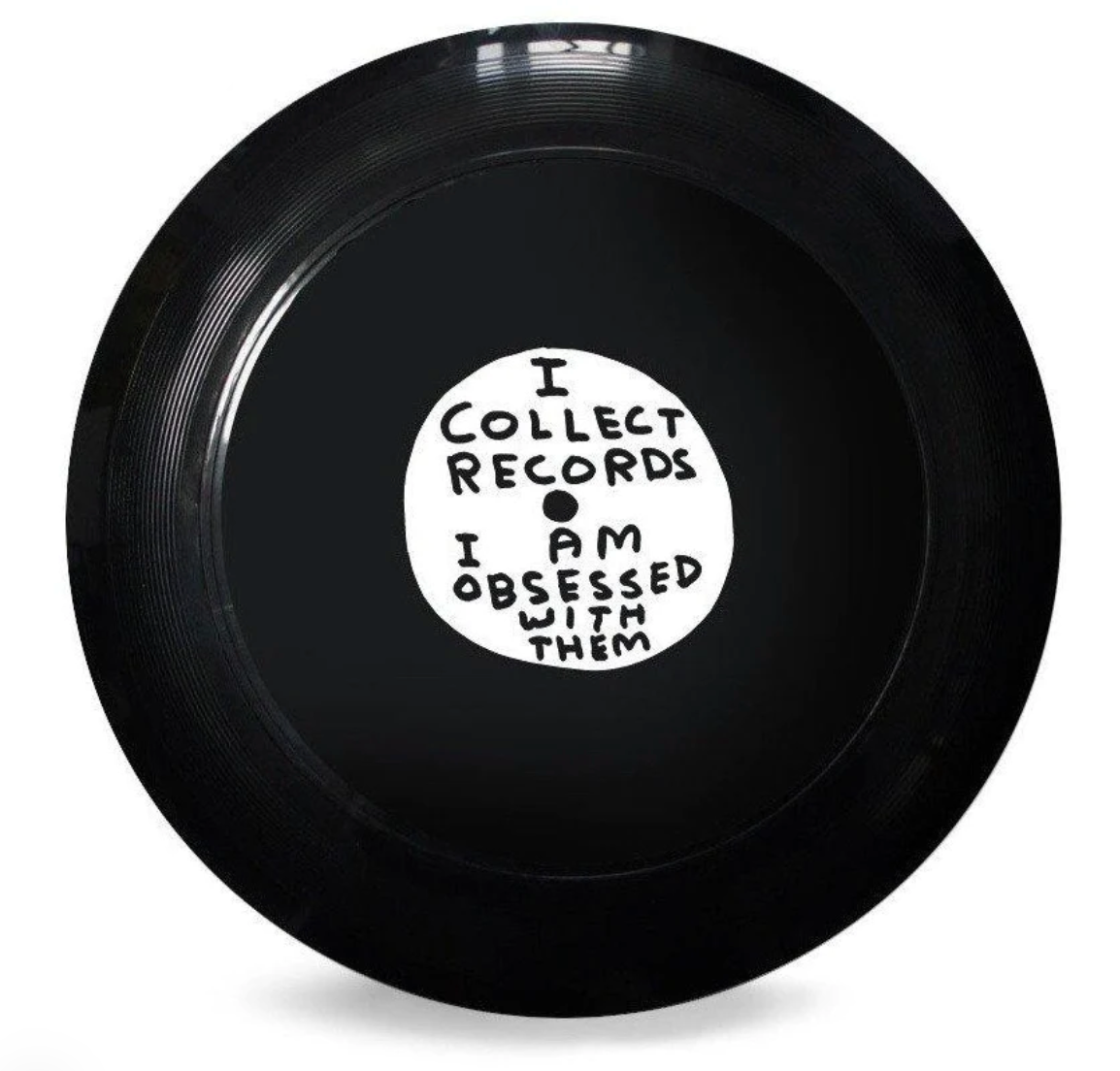 I Collect Records Frisbee x David Shrigley