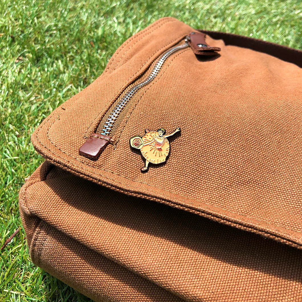 Enamel Pin-Dancer with a Bouquet