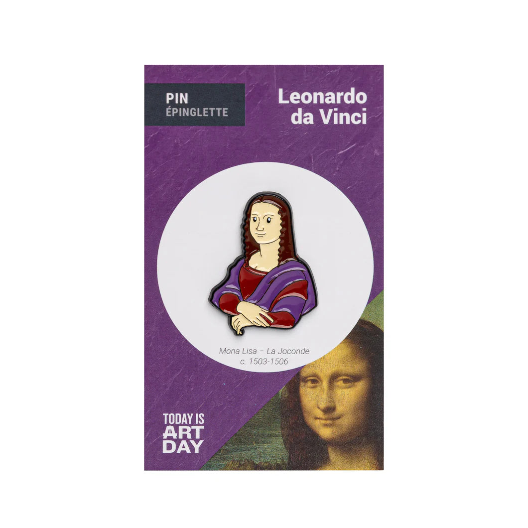 Enamel Pin- Mona Lisa