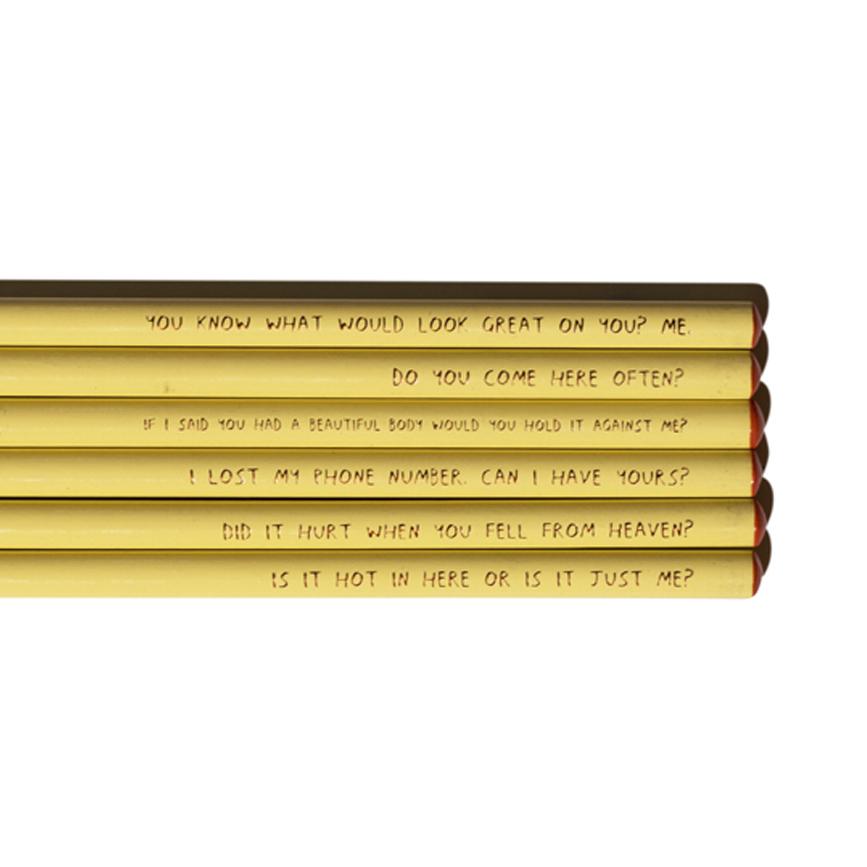 Pencil Set - Sharp & Blunt - Pickup Line