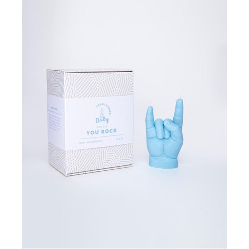 "You Rock" Baby Hand Candle