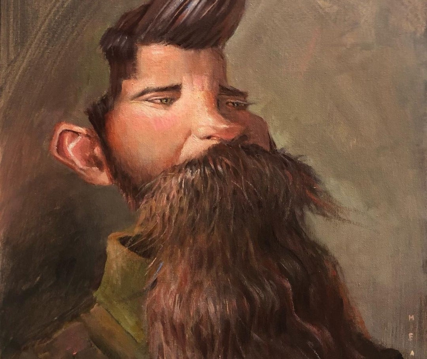 Portrait of Ned Kelly