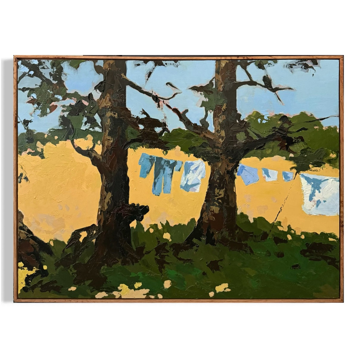 Washing Under Pines