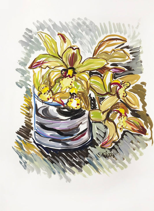 Yellow Orchids Study