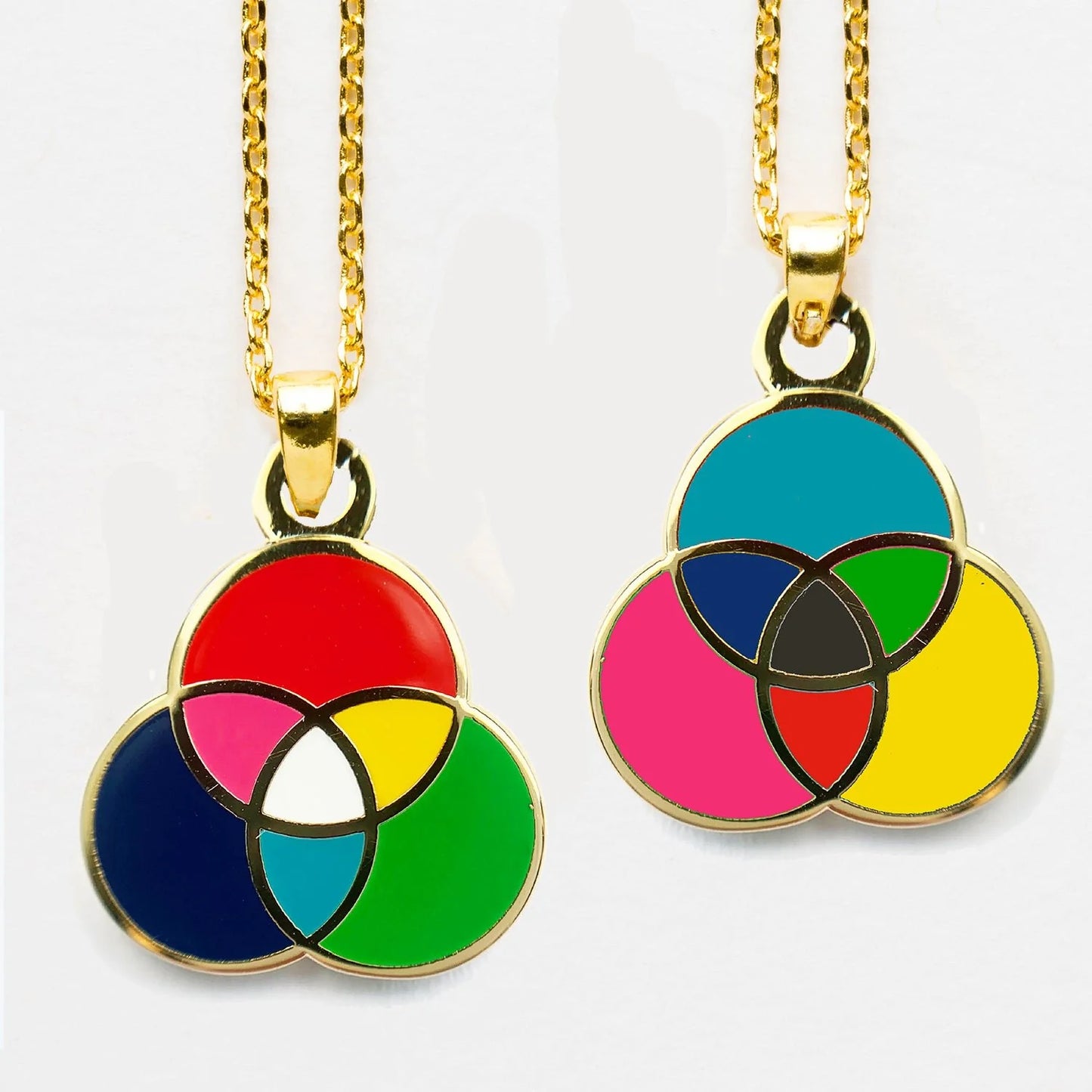 RGB/CMYK Color Chart 2-Sided Pendant