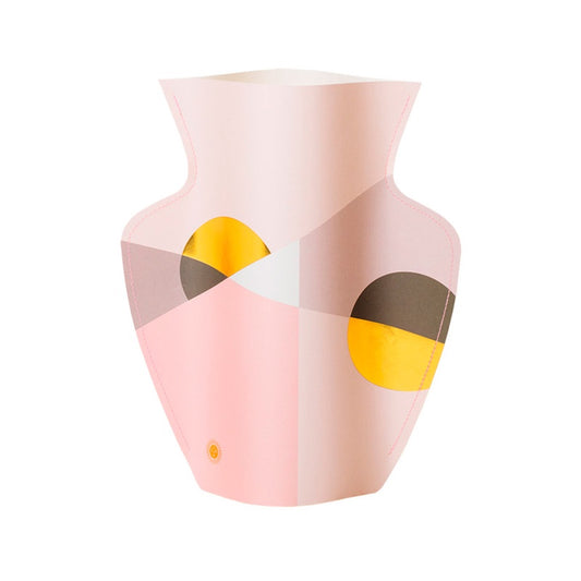 Paper Flower Vase - Large - Siena Pink