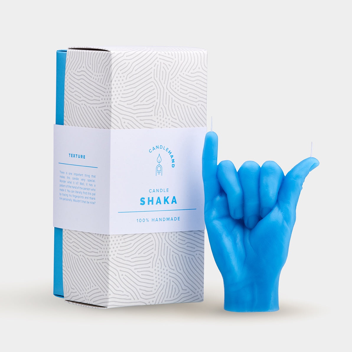 "Shaka" Hand Gesture Candle