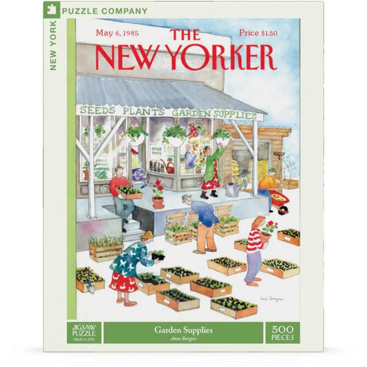 NYPC 500 Pc Puzzle – Garden Supplies: A Blooming Delight for Puzzle Lovers!