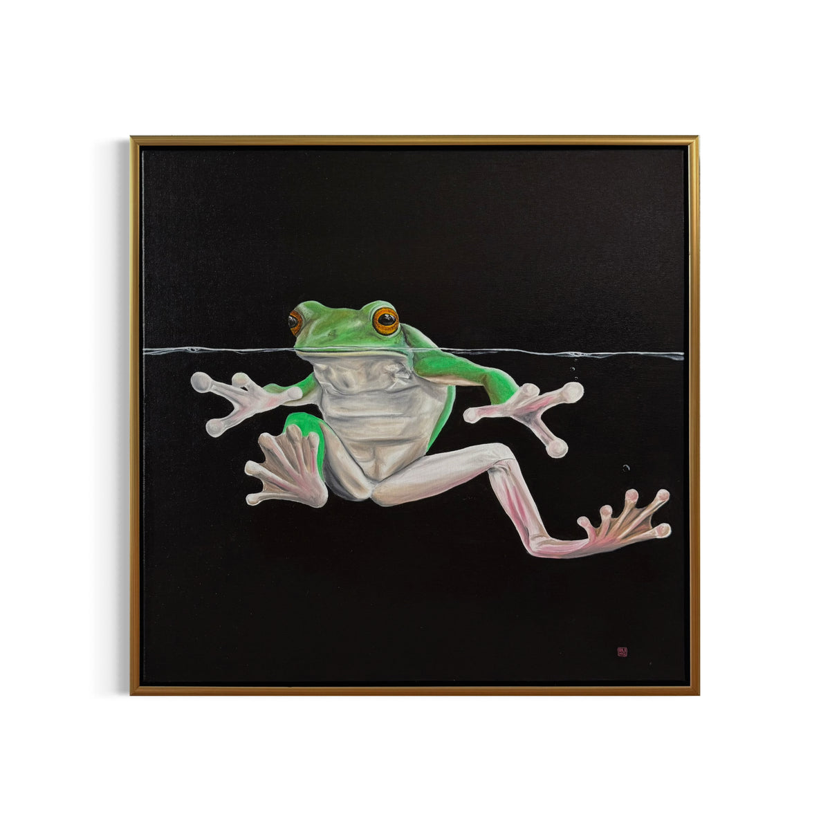 Submerged-Tony The Frog