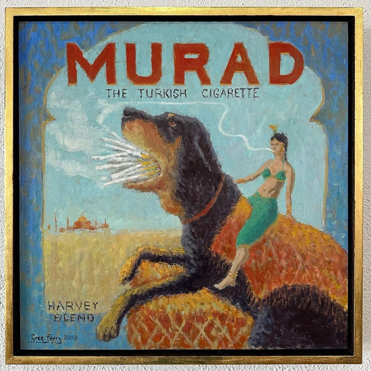 Harvey Murad Cigarette Poster