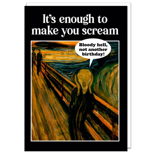 Card - It's Enough Make You Scream