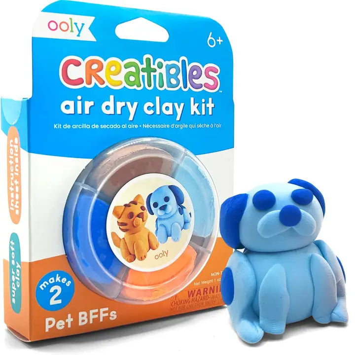Ooly Creatibles Air Dry Clay Kit - Pet Bff's