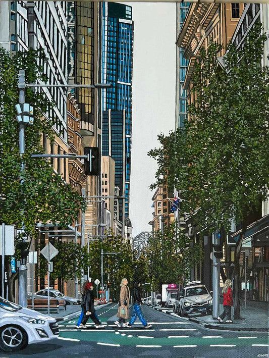 Looking Down Pitt Street