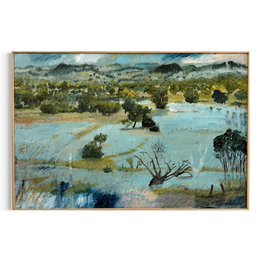 Receding Flood Waters