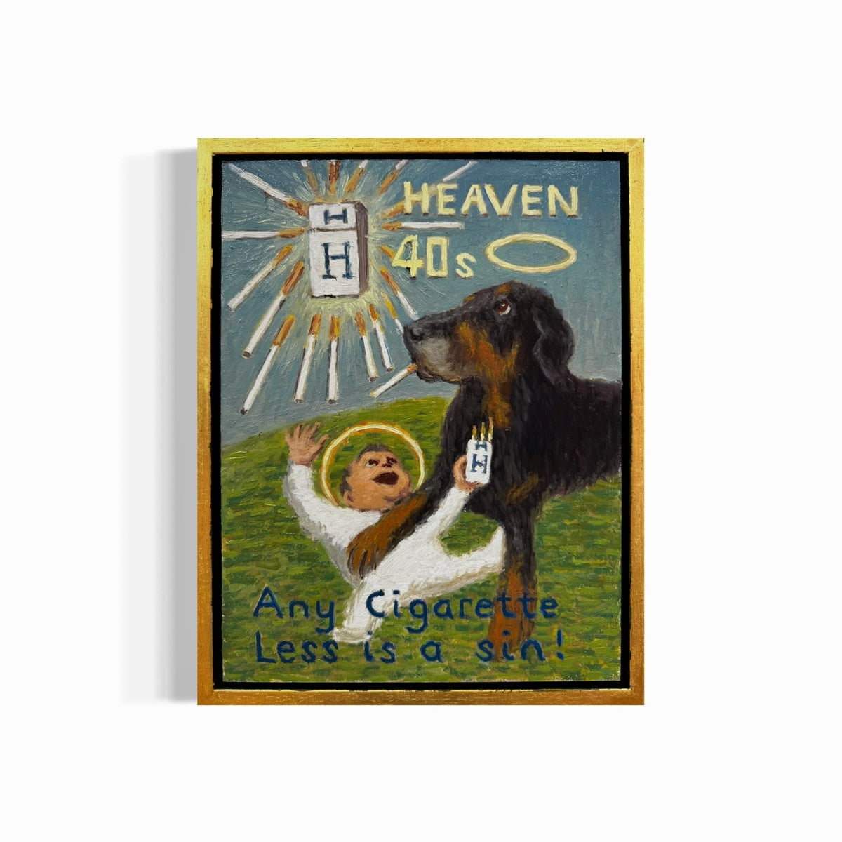 Harvey and Baby Cigarettes