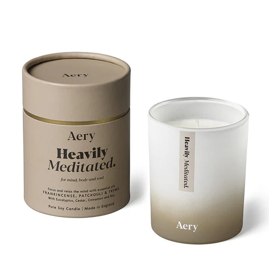 Aromatherapy 200g Soy Candle - Heavily Meditated