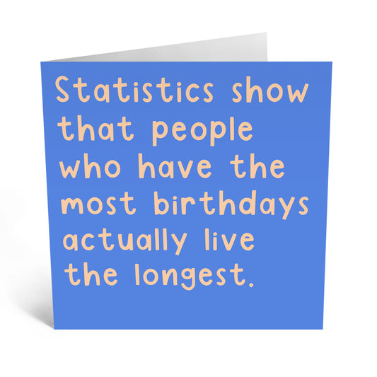 Card -Statistics Show That