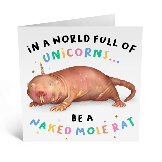 Card -Naked Mole Rat