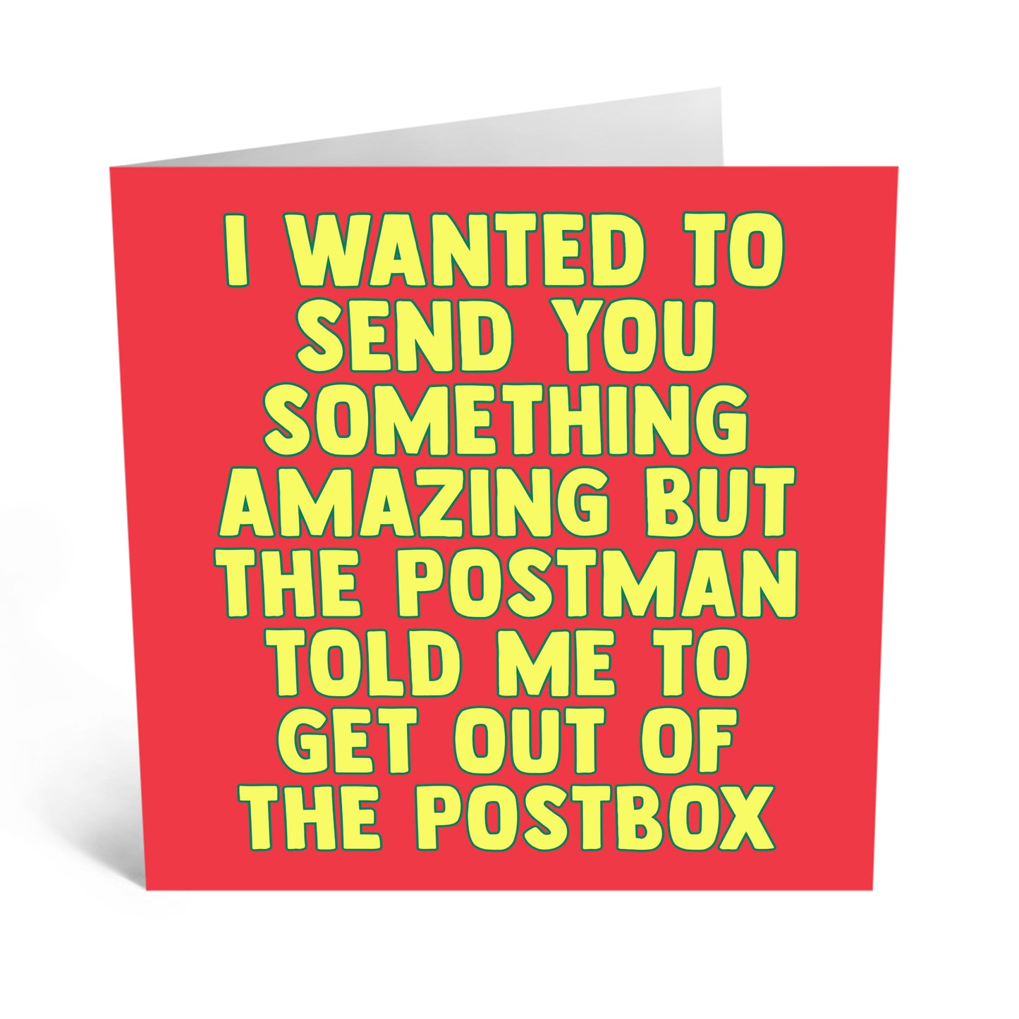 Card -I Wanted To Send You Something Amazing