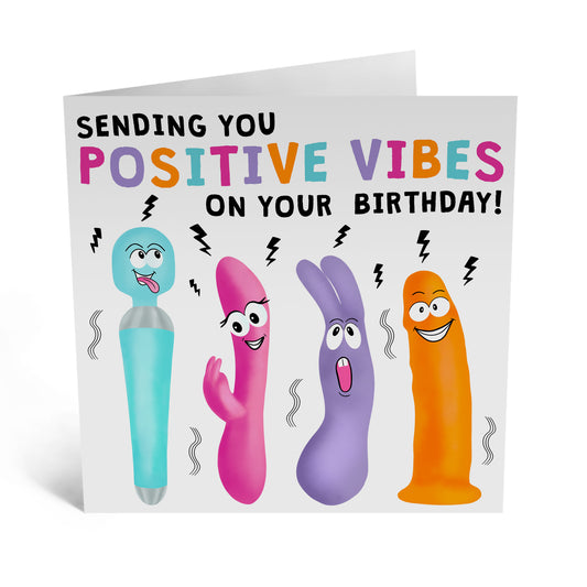 Card -Sending You Positive Vibes Card