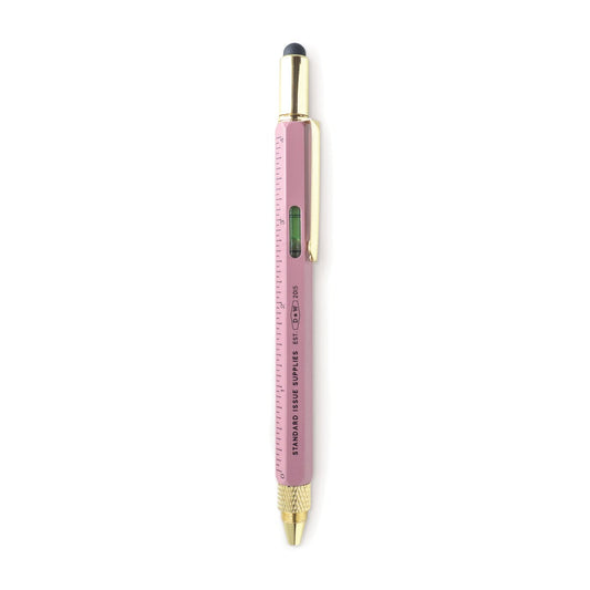 Pink 6-in-1 Multi-Tool Pen