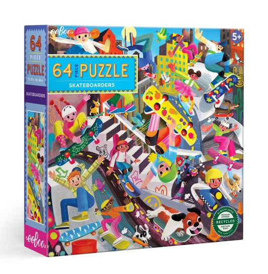 64 Pc Puzzle – Skateboarders