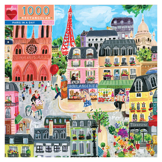 1000 Pc Puzzle – Paris In A Day