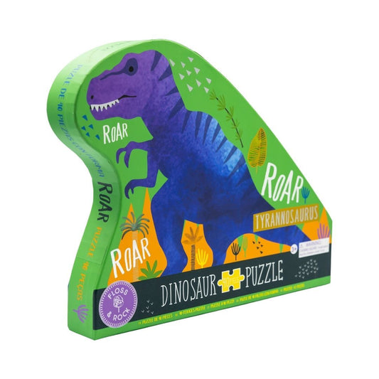 40 Pc Shaped Jigsaw Puzzle Dinosaur