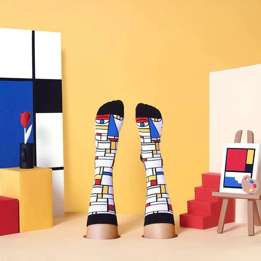 Feet Mondrian Socks Adult