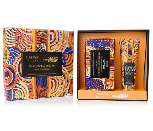 Bottle brush Handcream & Body Bar Gift Box