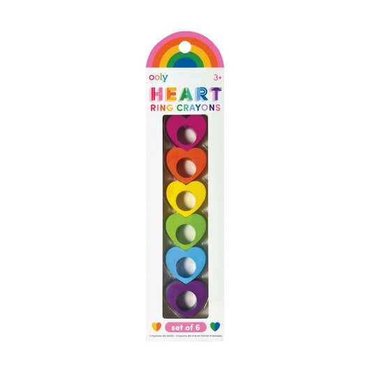 Ooly Crayons – Heart Rings