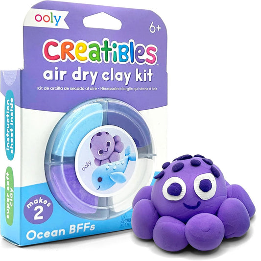 Ooly Creatibles Air Dry Clay Kit – Ocean BFF’s