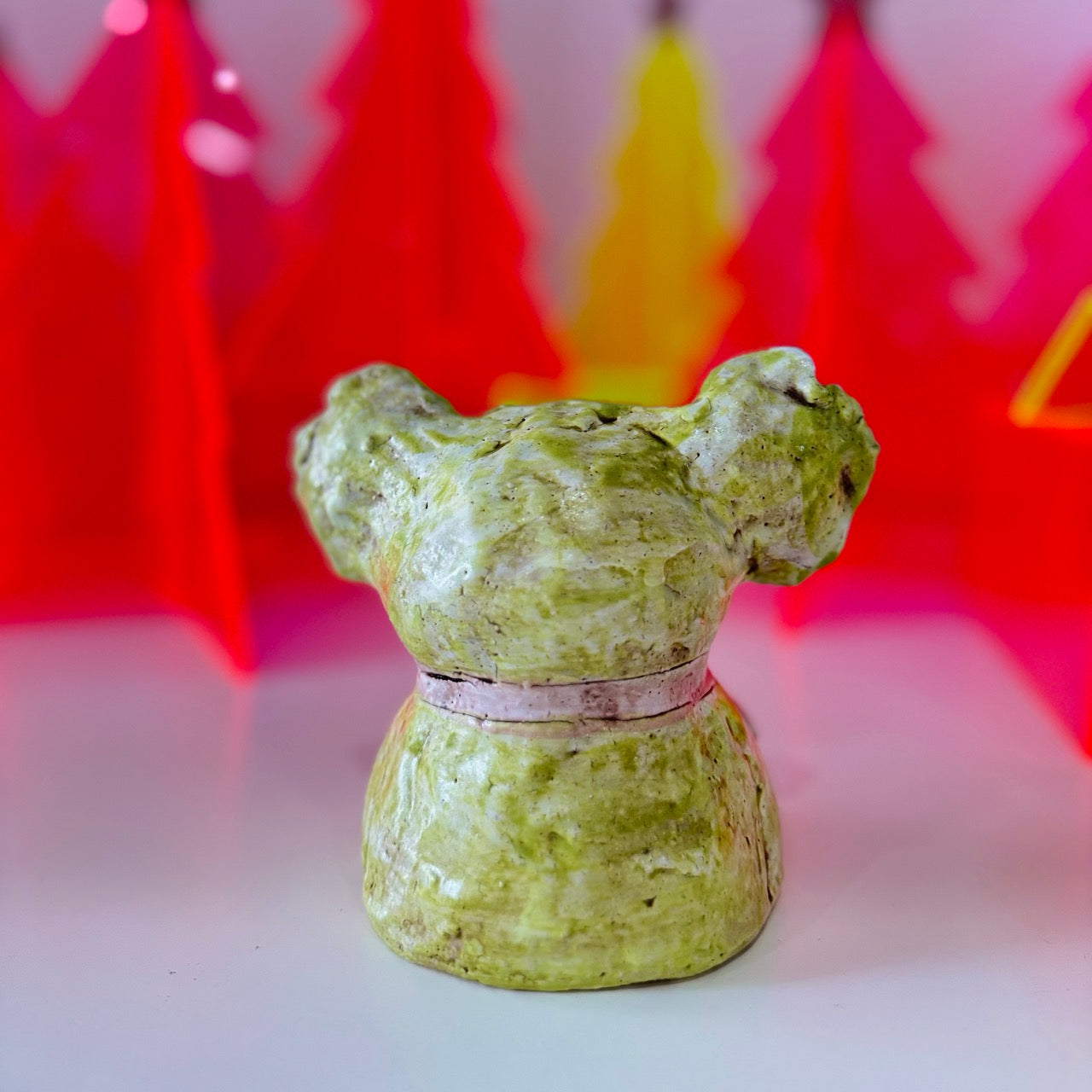 Matte Green Koala Bust