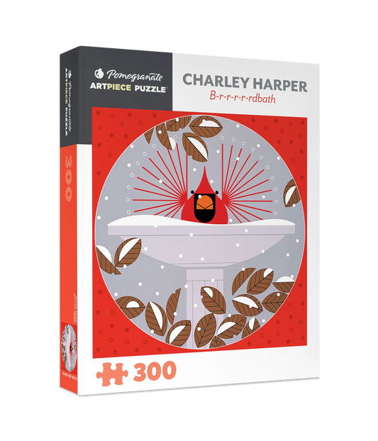 300-Piece Puzzle-Charley Harper: B-R-R-R-R-Rdbath