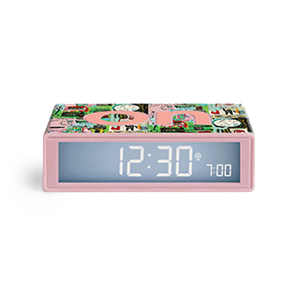 Lexon Flip Alarm Clock x Jean-Michel Basquiat- In Italian