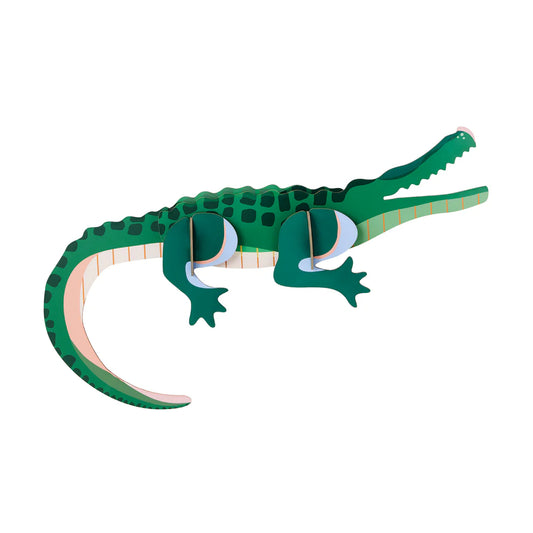 Wall Art Jungle Animals (A4) - Tall Crocodile