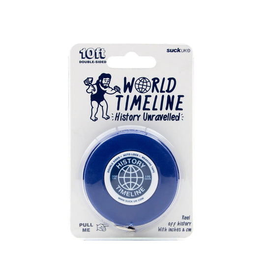 Suck Uk: Tape Measure World Timeline