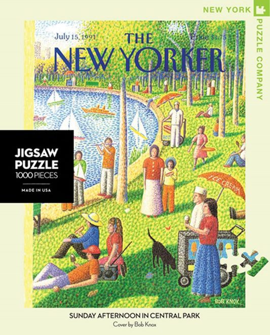 1000 Pc Puzzle – Sunday Afternoon in Central Park