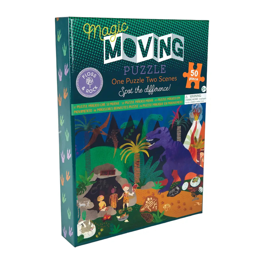 Magic Moving Puzzle - Dinosaurs